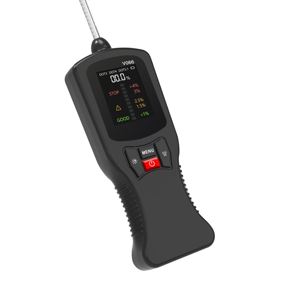 Tester Digital Lichid de Frana Techstar® V066, cu Detectare Automata DOT3, DOT4, DOT5.1, Precizie Ridicata, Stilou - 2 | YEO