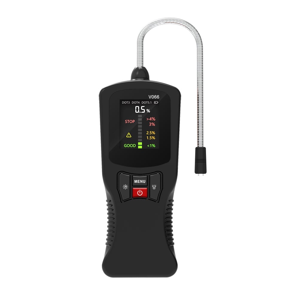 Tester Digital Lichid de Frana Techstar® V066, cu Detectare Automata DOT3, DOT4, DOT5.1, Precizie Ridicata, Stilou - imagine 5