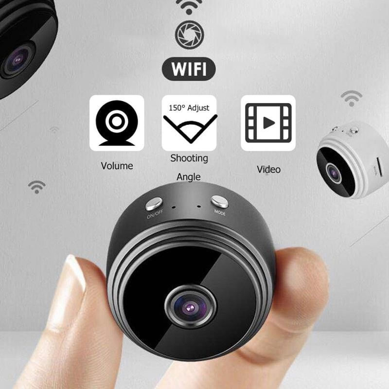 Camera supraveghere Techstar® RL-96 720P, HD, Wide 150°, Infrarosu, MicroSD, WiFi, Prindere Magnetica, Discreta - 1 | YEO