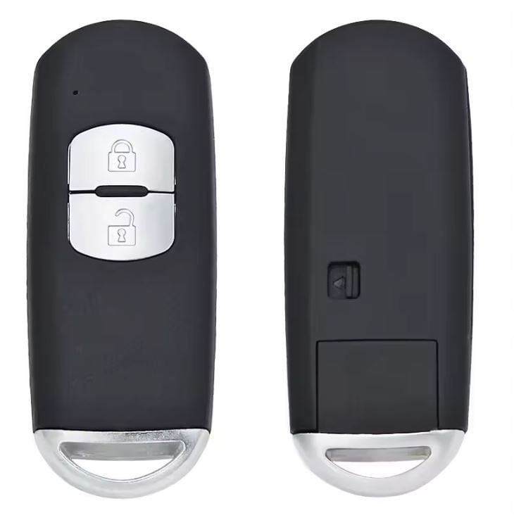 Carcasa cheie auto pentru Mazda 2 butoane, compatibila cu modelele Mazda 2, 3, 5, 6, CX-3, CX-5, CX-7, CX-9, 2013-2019