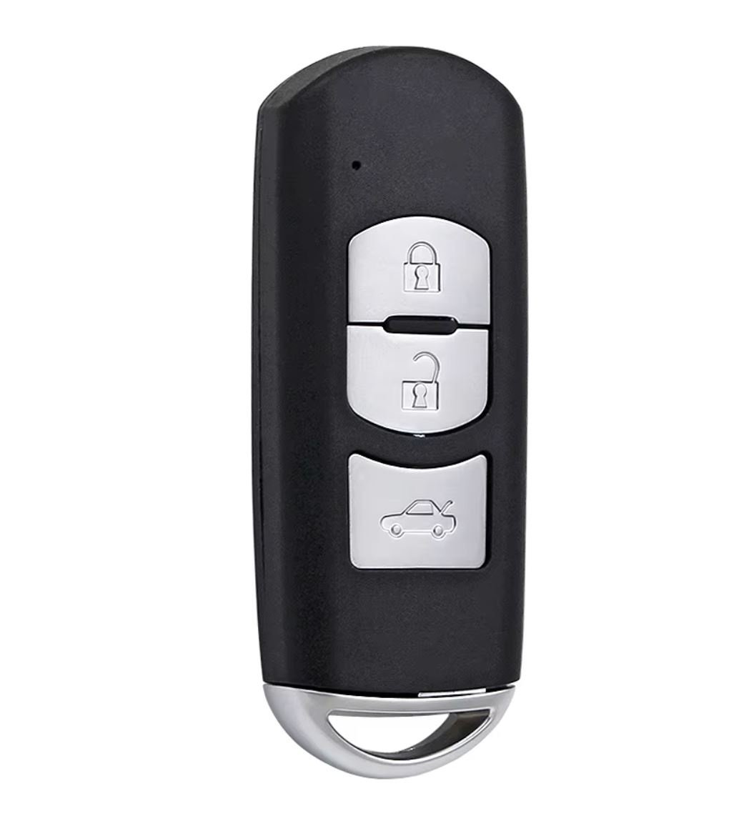 Carcasa cheie auto Techstar, pentru Mazda, cu 3 butoane, compatibila cu modelele Mazda 6 CX-5 CX-3 2014-2015, lamela - 3 | YEO