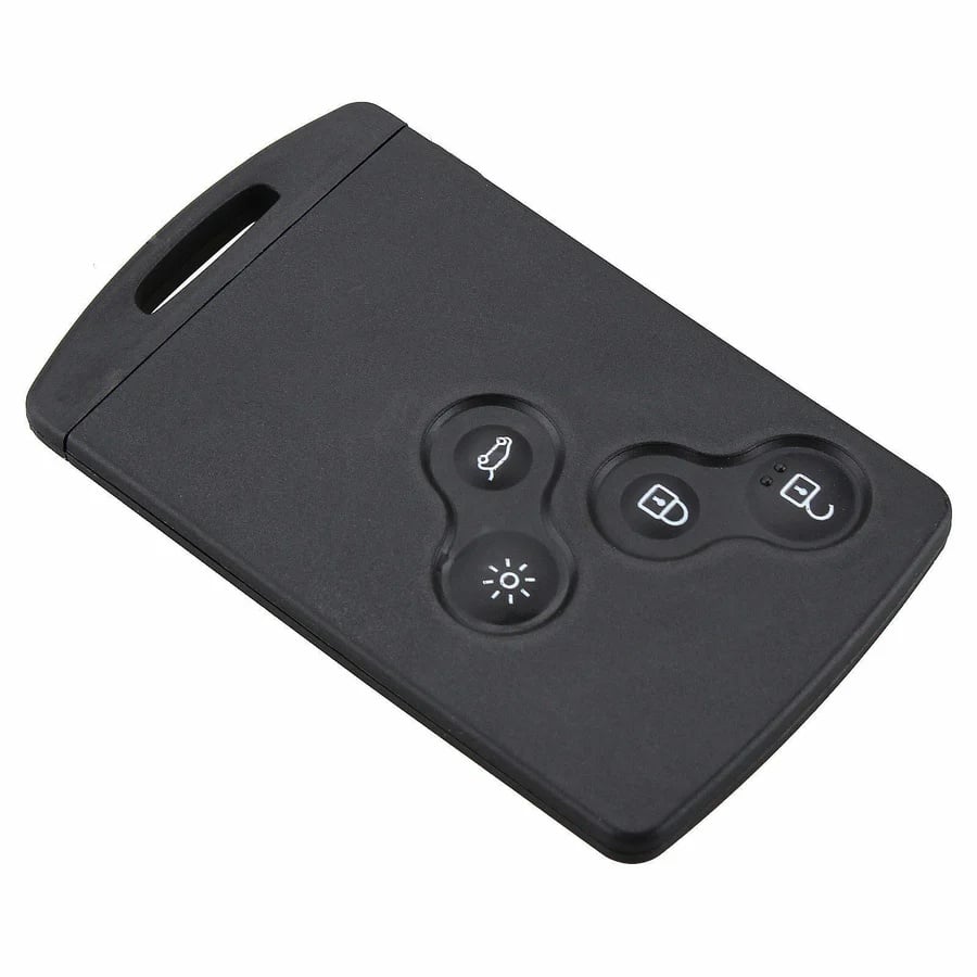 Carcasa Cheie Smartcard, 4 Butoane, Techstar, Compatibila cu Renault Megane III, Scenic, Laguna III, Clio, Captur