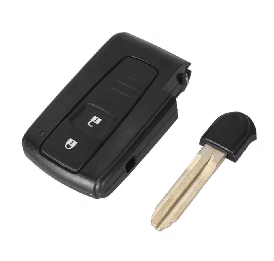 Carcasa Cheie Auto Techstar, pentru Toyota cu 2 butoane, Compatibila cu Modele Corolla, Prius, Camry, RAV4
