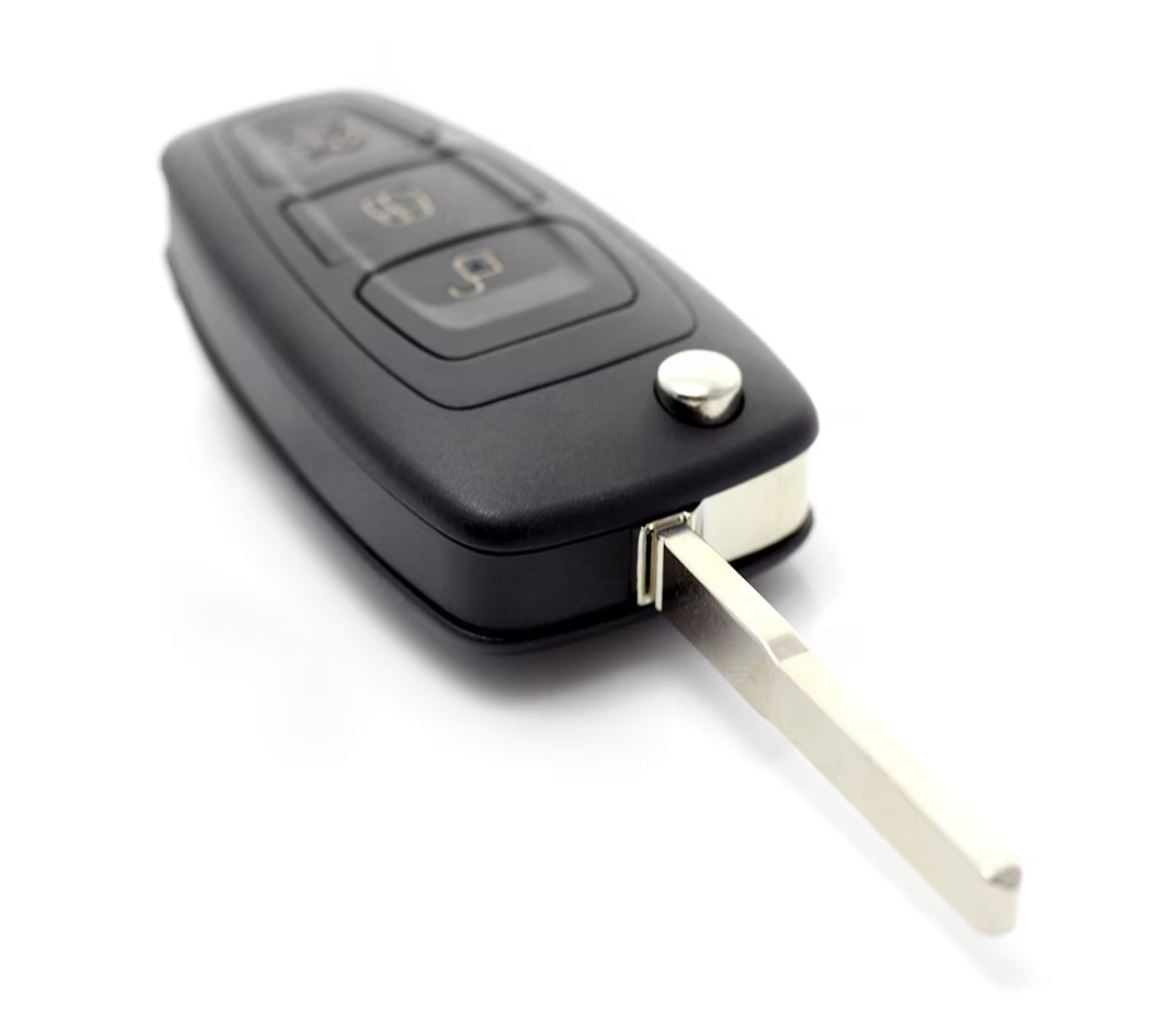 Carcasa Cheie Ford tip briceag, 3 Butoane, compatibila Mondeo, Focus, S-Max, Galaxy, C-Max, Transit Connect, modele - 1 | YEO