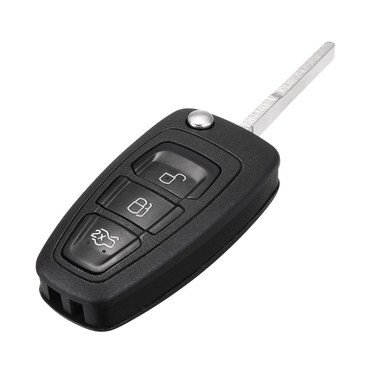 Carcasa Cheie Ford tip briceag, 3 Butoane, compatibila Mondeo, Focus, S-Max, Galaxy, C-Max, Transit Connect, modele - 4 | YEO