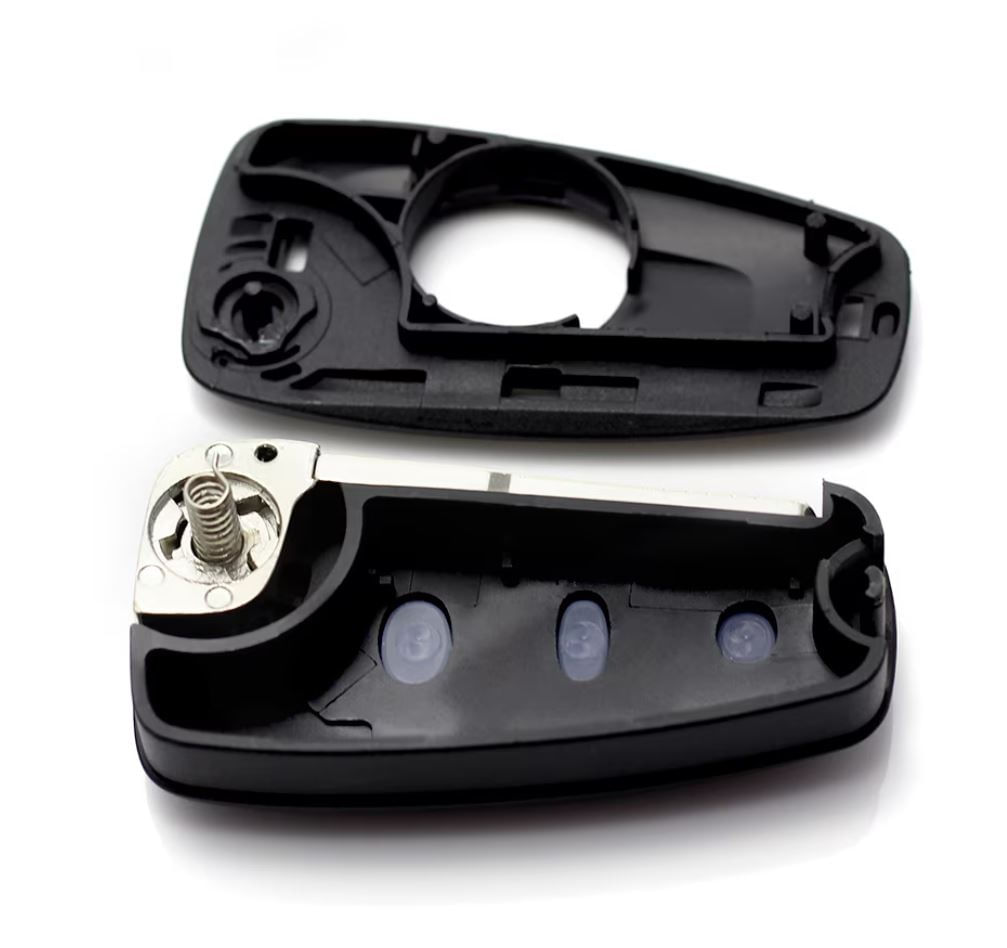 Carcasa Cheie Ford tip briceag, 3 Butoane, compatibila Mondeo, Focus, S-Max, Galaxy, C-Max, Transit Connect, modele