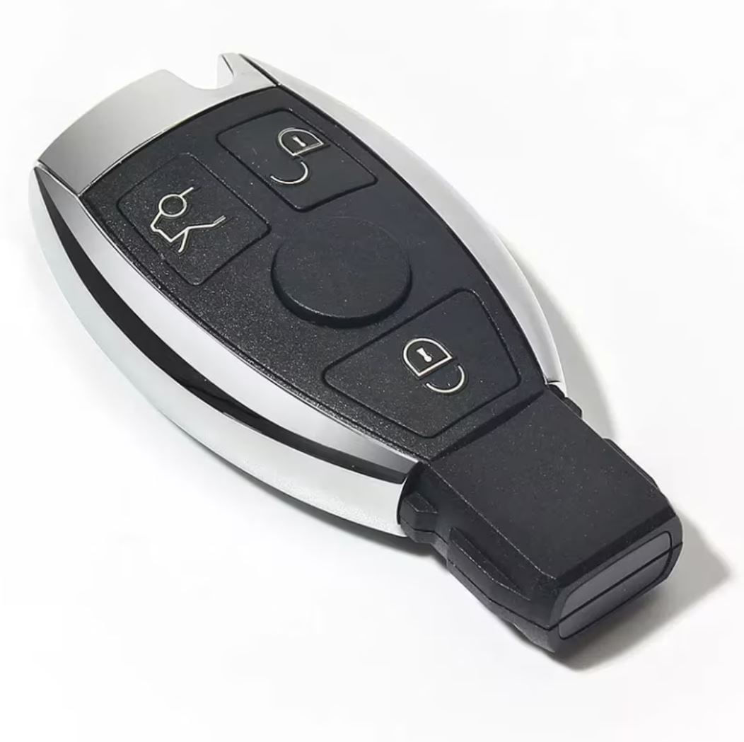 Carcasa cheie auto tip briceag Techstar pentru Mercedes-Benz cu 3 butoane, compatibila cu modele A, B, C, E, S, ML - imagine 5