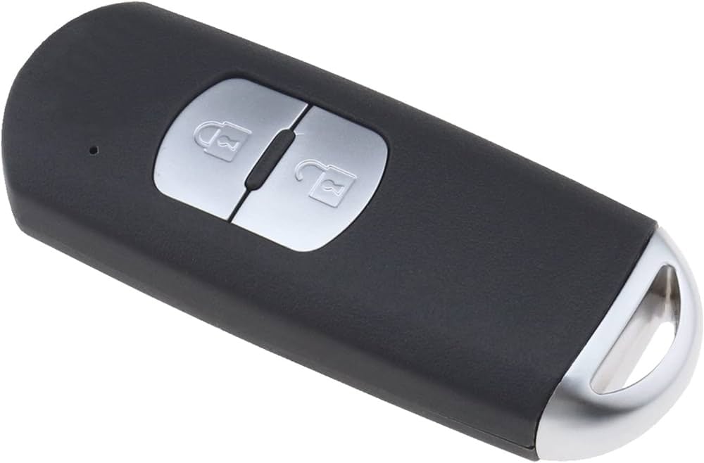 Carcasa cheie auto compatibila cu Mazda 2, 3, 5, 6, CX-3, CX-5, CX-7, CX-9, RX-8, MX-5, 2 butoane, model 2012-2018 - 2 | YEO