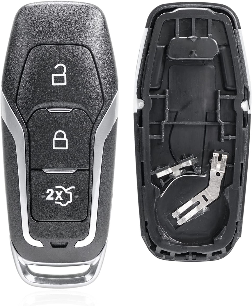 Carcasa Cheie Auto Techstar, Compatibila Ford Mondeo, Mustang, Focus, Fusion, S-Max, Galaxy, Explorer, cu 3 butoane - imagine 8