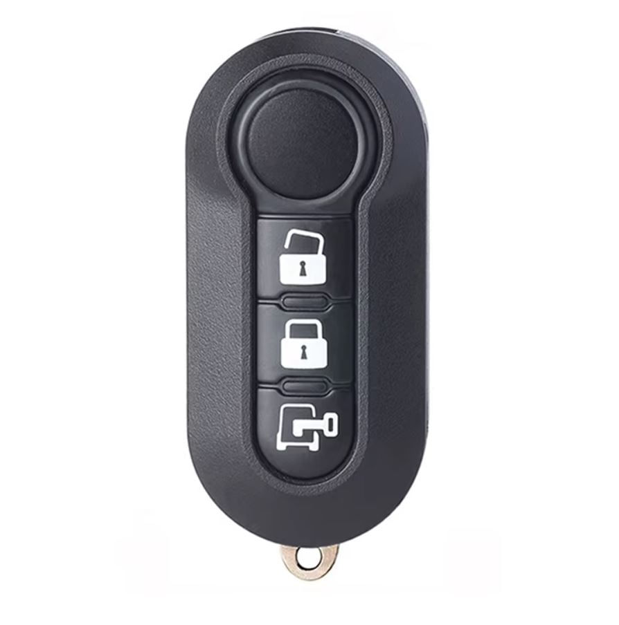 Carcasa Cheie Auto Techstar cu 3 butoane, compatibila Fiat Autoutilitara, Fiat Ducato, Fiat 500, Citroen Jumper - 1 | YEO