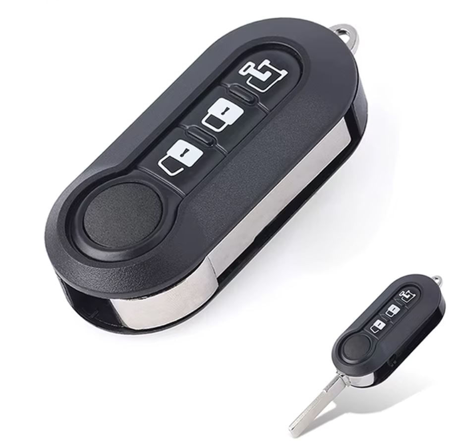 Carcasa Cheie Auto Techstar cu 3 butoane, compatibila Fiat Autoutilitara, Fiat Ducato, Fiat 500, Citroen Jumper - imagine 7