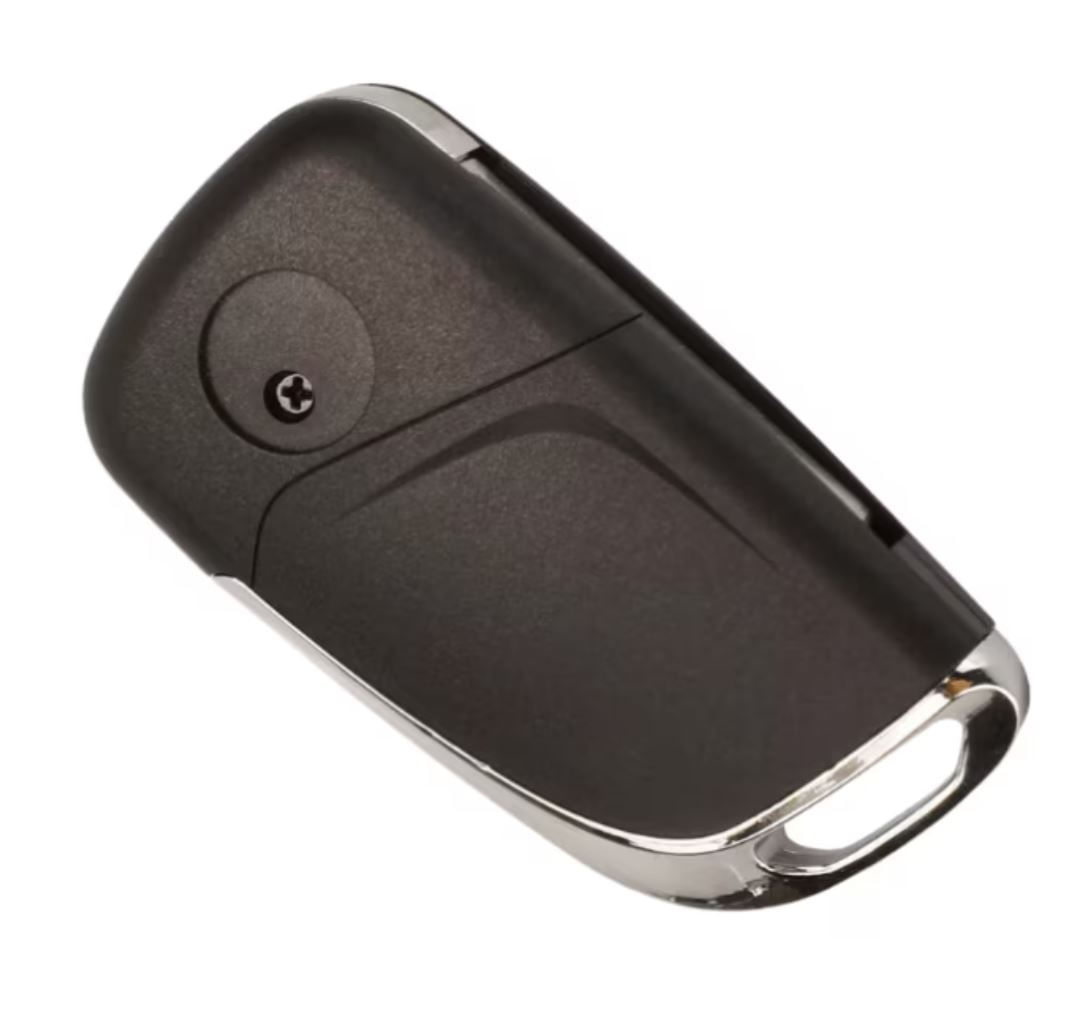 Carcasa Cheie Auto tip Briceag Techstar pentru Opel, Vauxhall, Chevrolet – 2 Butoane, Elemente Cromate - 2 | YEO