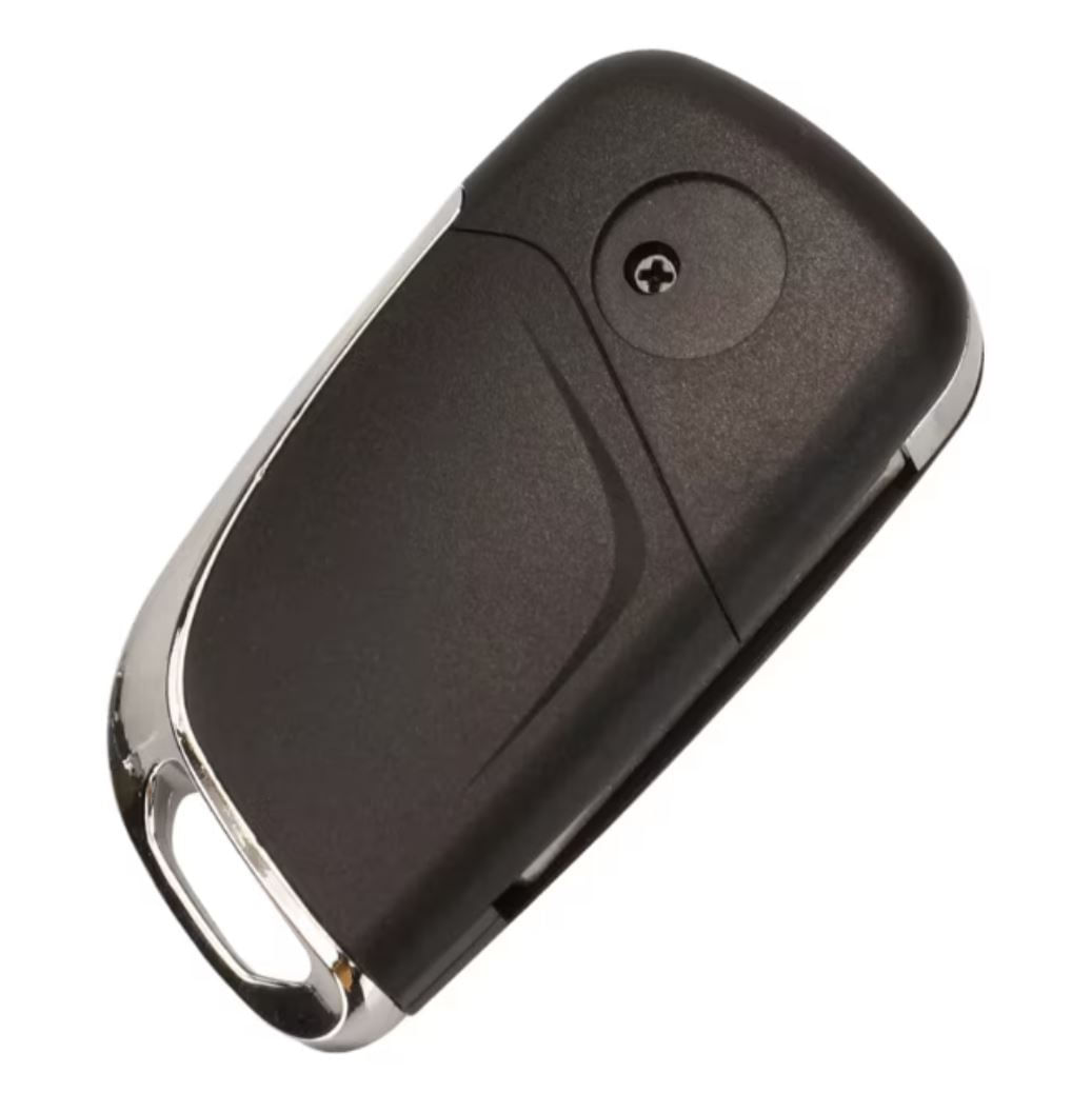 Carcasa Cheie Auto tip Briceag Techstar pentru Opel, Vauxhall, Chevrolet – 2 Butoane, Elemente Cromate