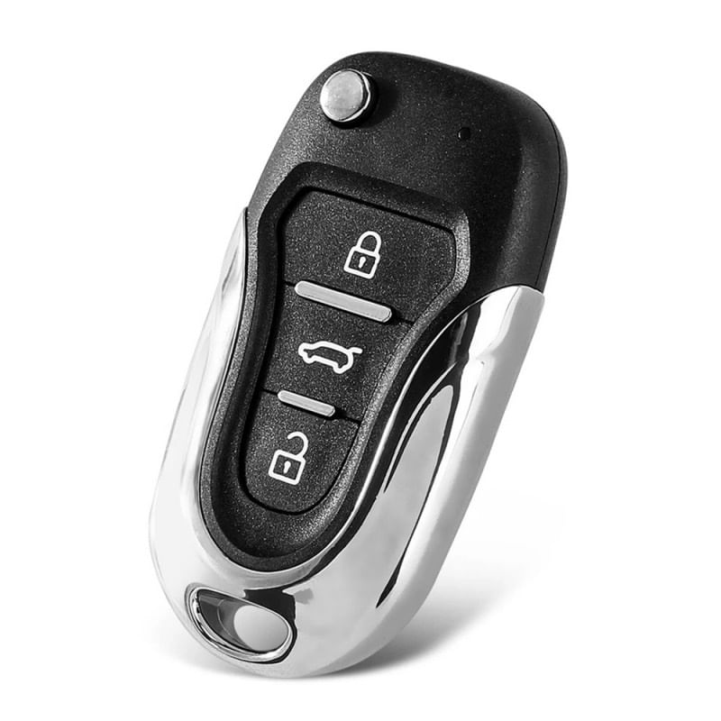Carcasa Cheie Auto Techstar® KS-102 Pentru Hyundai IX30, IX35 si Sonata, 3 Butoane, Lamela Toy 40, Negru - 3 | YEO