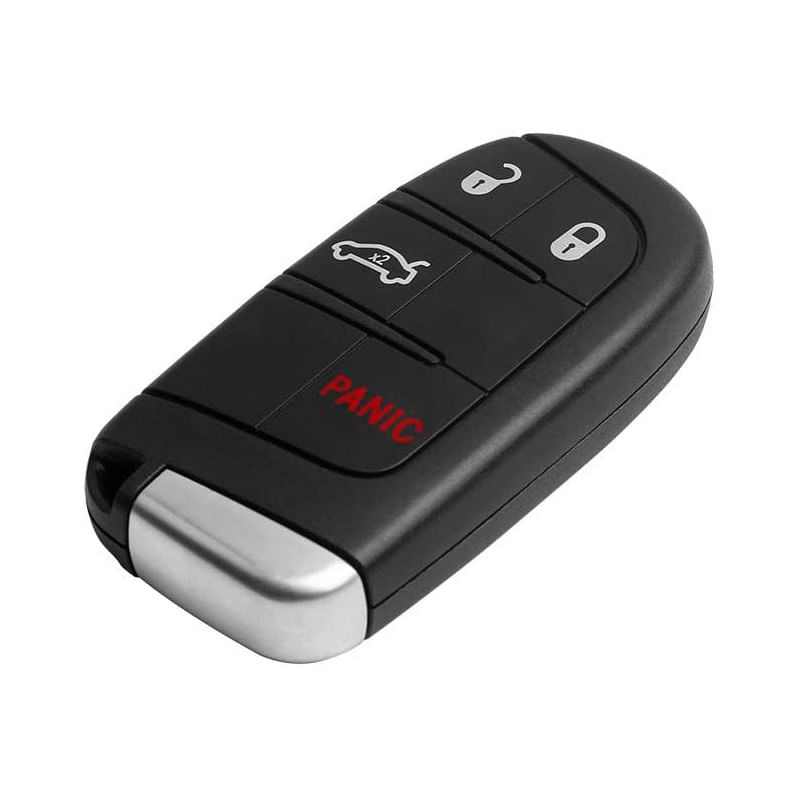 Carcasa Cheie Auto Techstar® Chrysler, Dodge, Jeep, Fiat, 4 Butoane, Cu Lama, Pini Baterie