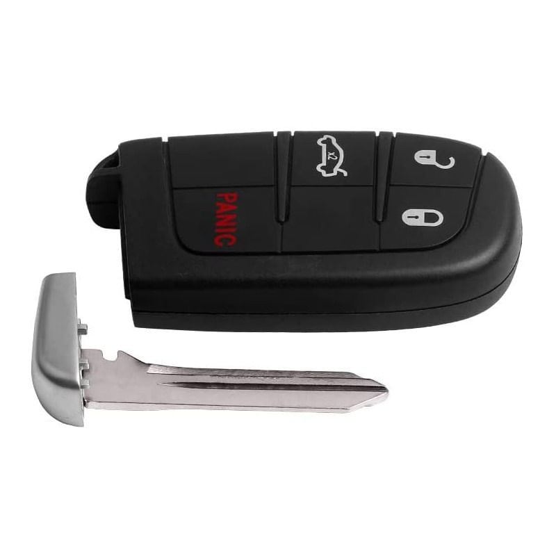 Carcasa Cheie Auto Techstar® Chrysler, Dodge, Jeep, Fiat, 4 Butoane, Cu Lama, Pini Baterie - 4 | YEO