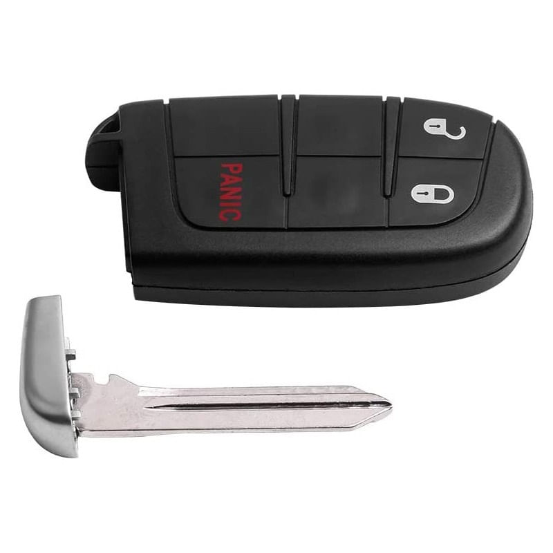 Carcasa Cheie Auto Techstar® Chrysler, Dodge, Jeep, Fiat, 3 Butoane, Cu Lama, Pini Baterie - imagine 7