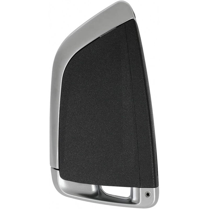 Carcasa Cheie Auto Techstar® BMW, Seria 1,2,3,4,5,6,7, X, 4 Butoane, Cu Lama, Argintiu - imagine 8