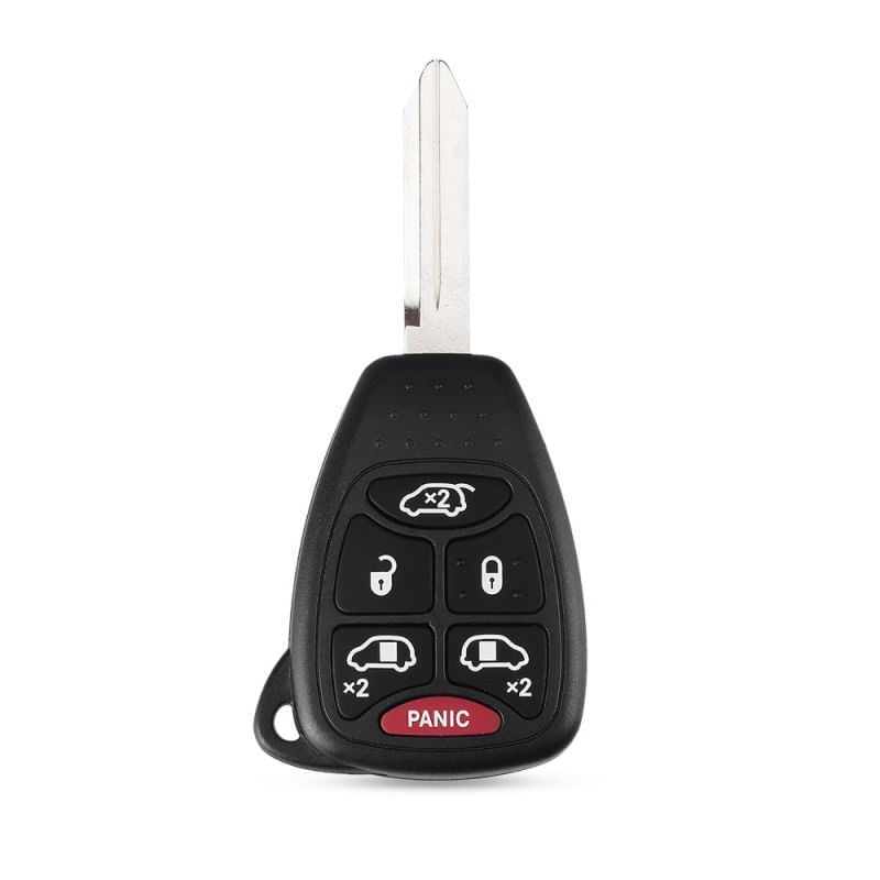 Carcasa Cheie Auto Techstar® Chrysler, Dodge, Jeep, PT Cruiser, Charger, Cherokee, RAM, Wrangler, 6 Butoane