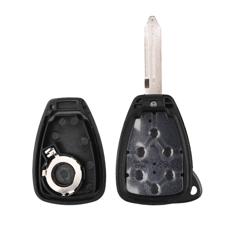 Carcasa Cheie Auto Techstar® Chrysler, Dodge, Jeep, PT Cruiser, Charger, Cherokee, RAM, Wrangler, 4 Butoane
