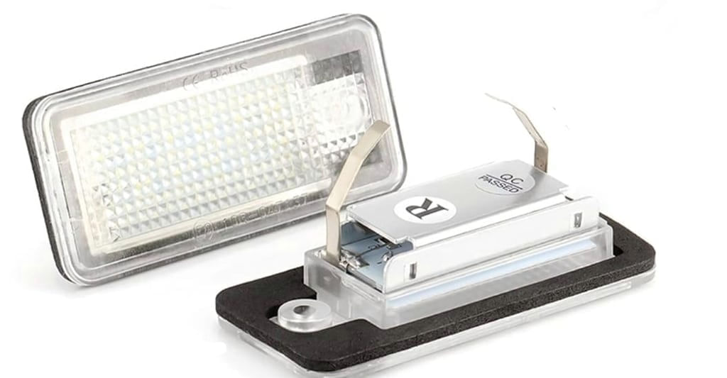 Lampi numar LED dedicate pentru Audi A3, A4 B6 /B7, A6 4F, Q7, A8