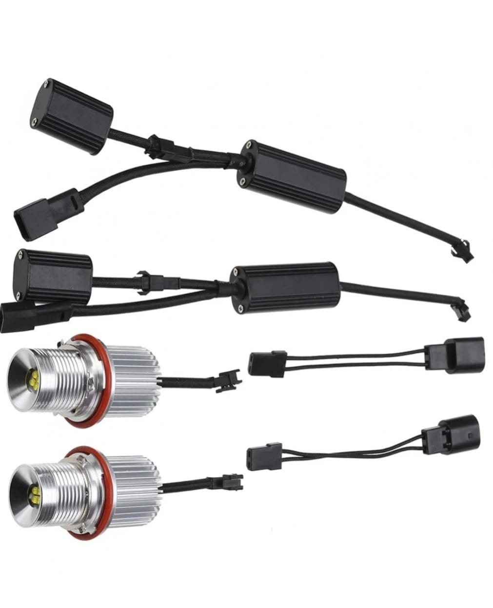 Set 2 Becuri Angel Eyes Led Marker, Putere 40w compatibil cu BMW E39/E60/E61/E81/E87/ E63/ E64/E65/E66/X5/ E53/X3/E83