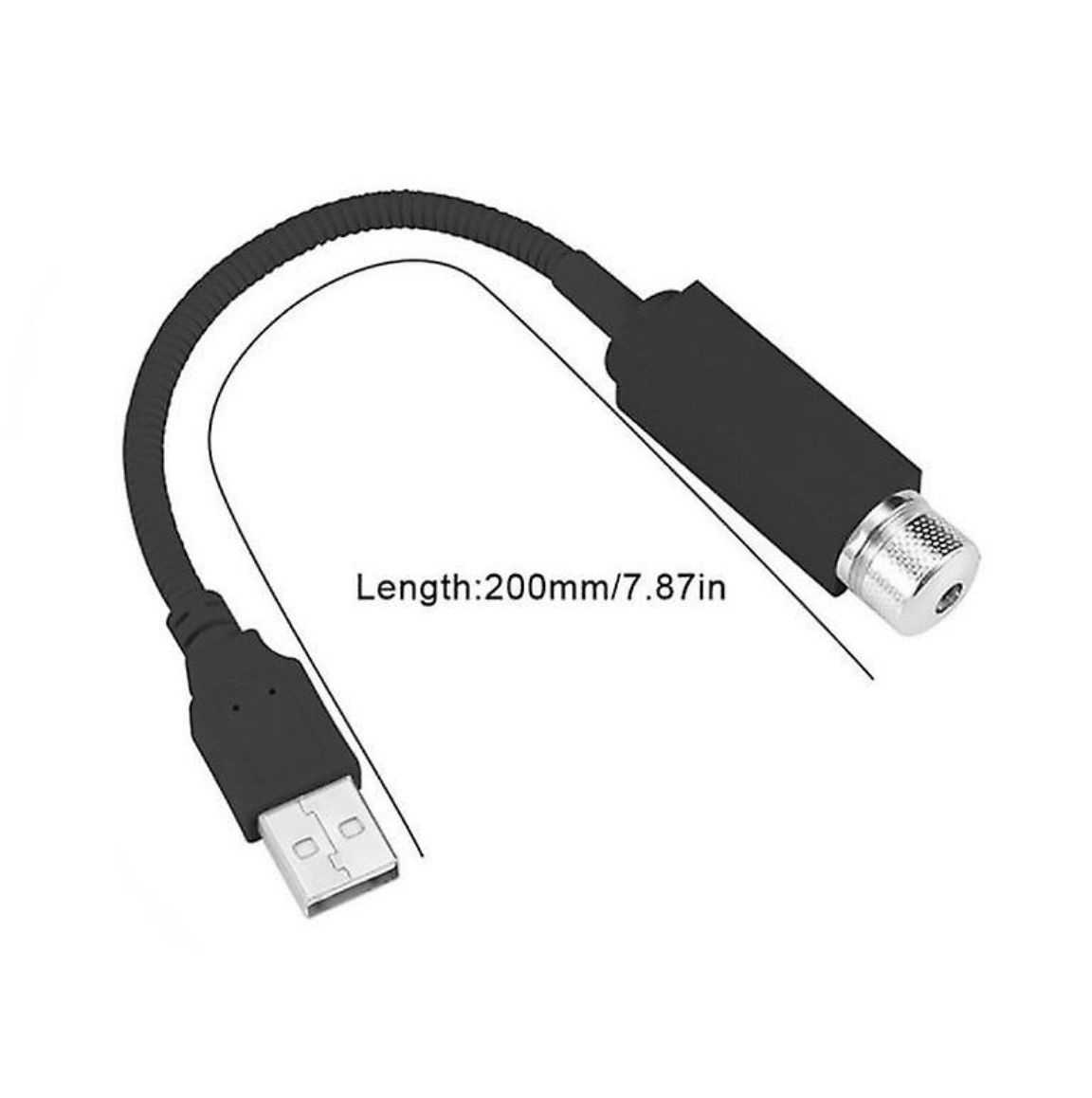 Laser Plafon Auto, Proiectie stele, Culoare Mov, Conectare prin USB AutoREY®