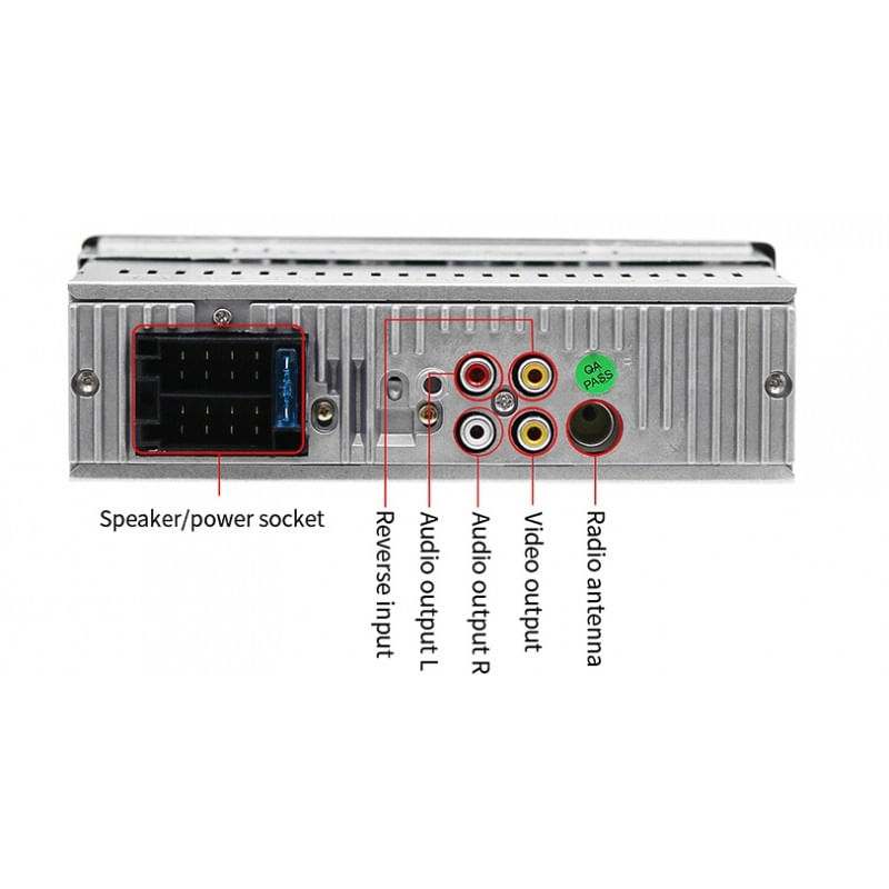 Radio Auto MP5 PLAYER Techstar® 4022D SMART 1DIN, cu Display 4.1