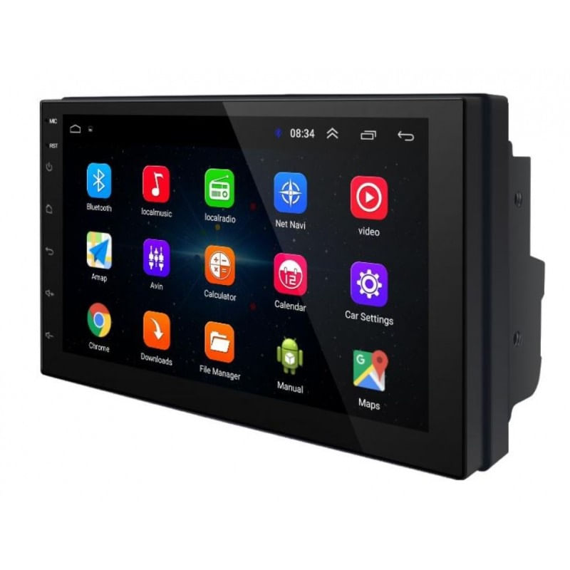 Navigatie Auto Multimedia 7168 Techstar® 2DIN Android 8.1 GPS Radio Wi-Fi Display 7