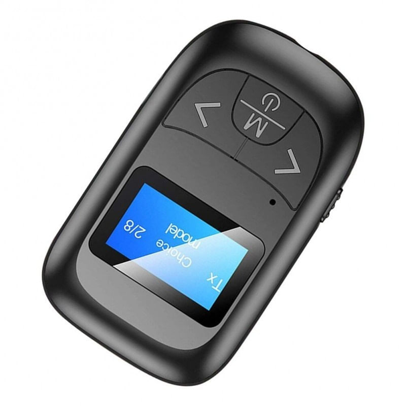 Receptor Transmitator Bluetooth Techstar® T14, Bluetooth 5.0, Microfon Incorporat, Ecran LCD, AUX, Acumulator - 3 | YEO