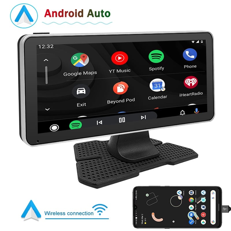 Navigatie Auto GPS Multimedia cu Apple CarPlay, Android si Mirrorlink, Techstar® 6088P, Display 6.88" IPS, Bluetooth