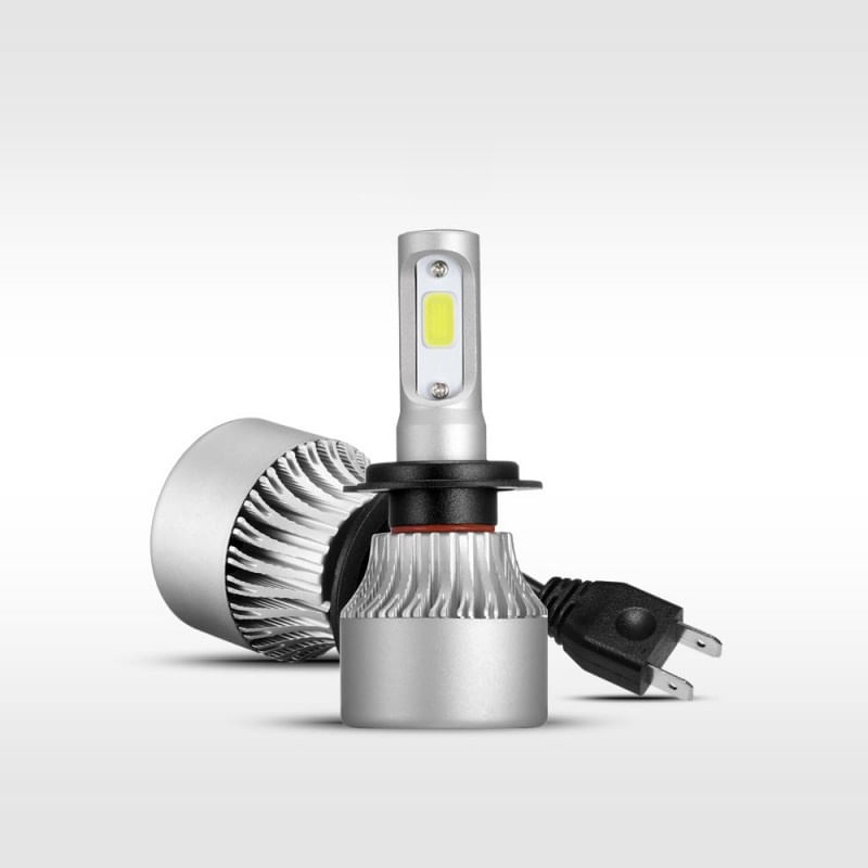 Set 2 LED-uri Auto Techstar® S2, H7, 36w, 4000 Lumeni, 6500K, AUTO, 12-24 Volti, COB, Canbus - 4 | YEO