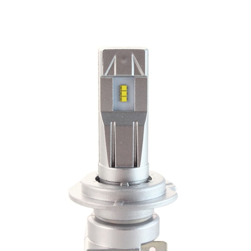 Set 2 LED-uri Auto Techstar® M3, H7, 40w, 8000 Lumeni, 6500K, AUTO, 12-24 Volti, ZES, Canbus, Miez Cupru, Radiator - 3 | YEO