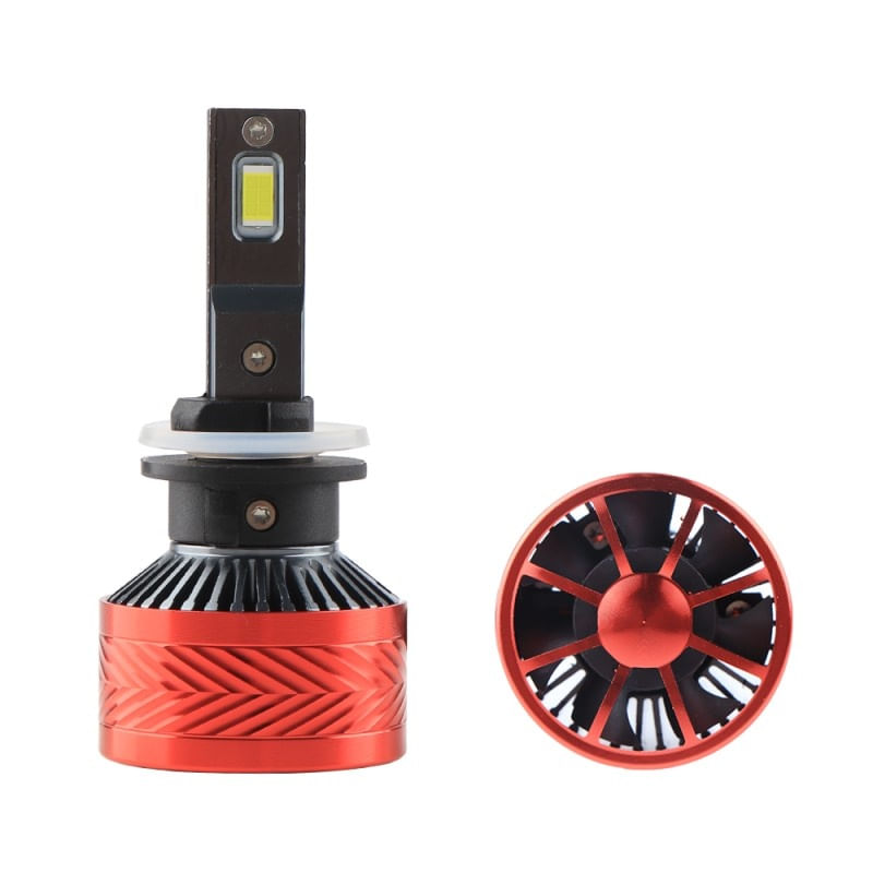 Set 2 LED-Uri Auto Techstar® P14, H13, 120W, 18000 Lumeni, 6000K, 12-24V, Unghi Fascicul 360°, CSP 3570, Canbus - 1 | YEO