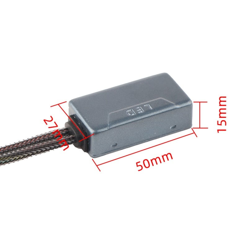 Set 2 LED-Uri Auto Techstar® P14, H13, 120W, 18000 Lumeni, 6000K, 12-24V, Unghi Fascicul 360°, CSP 3570, Canbus - 4 | YEO