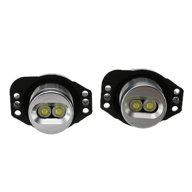 Set 2 LED-uri Marker Techstar® Angel Eyes, 6W, BMW E90,E91, 6500K, Aluminiu