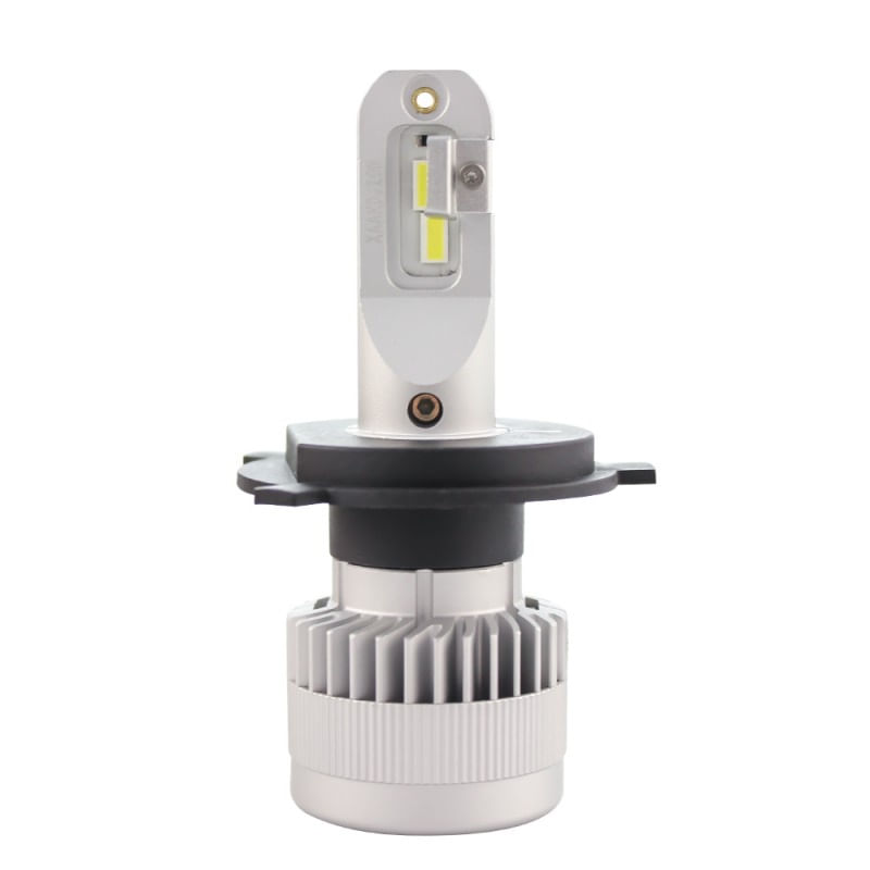 Set 2 LED-uri Auto Techstar® X9, H4, 60w, 8000 Lumeni, 6500K, AUTO, 12-24 Volti, CSP, Canbus, Miez Cupru, Radiator - 3 | YEO