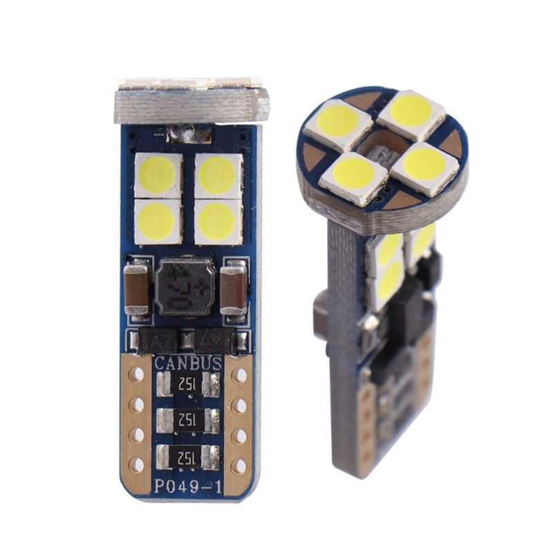 Bec Led Auto Techstar® T10, w5w, Alb Rece, 6000K, 12V, 720lm