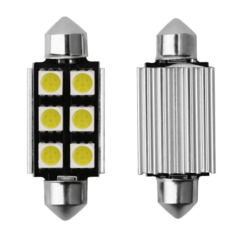 Bec Led Auto Techstar® Festoon, Alb Rece, 6000K, 12V, 720lm, 41mm - 1 | YEO