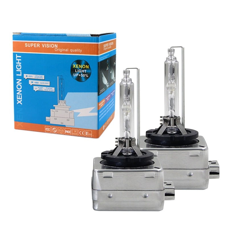 Becuri Xenon Techstar® SuperVision D1S, 6000K, 35w, +50% - 2 | YEO