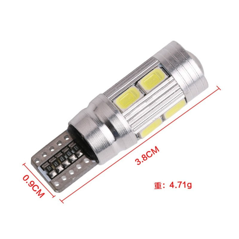 Bec Led Auto Techstar® T10, w5w, Alb Rece, 6000K, 12V, 50 lm - 2 | YEO
