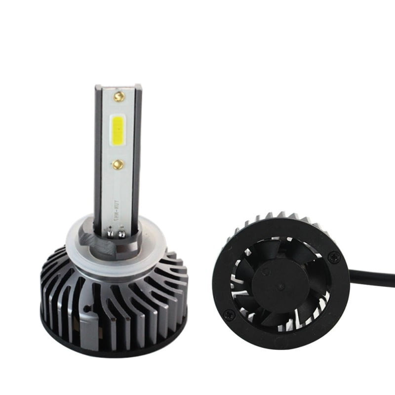 Set 2 LED-uri Auto Techstar® P1, 880, 36w, 4000 Lumeni, 6500K, AUTO, 12-24 Volti, 880/881/H27, DOB, Canbus, Miez Cupru - 1 | YEO