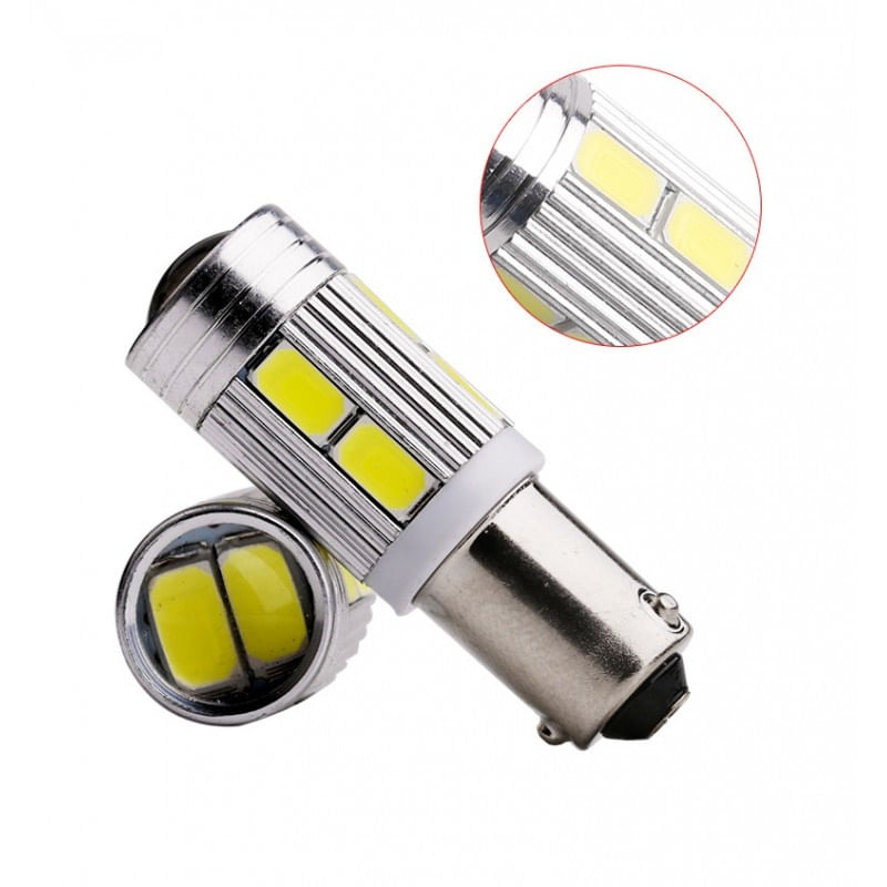 Bec Led Auto Techstar® BA9S, Alb Rece, 6000K, 12V, 120lm - 2 | YEO