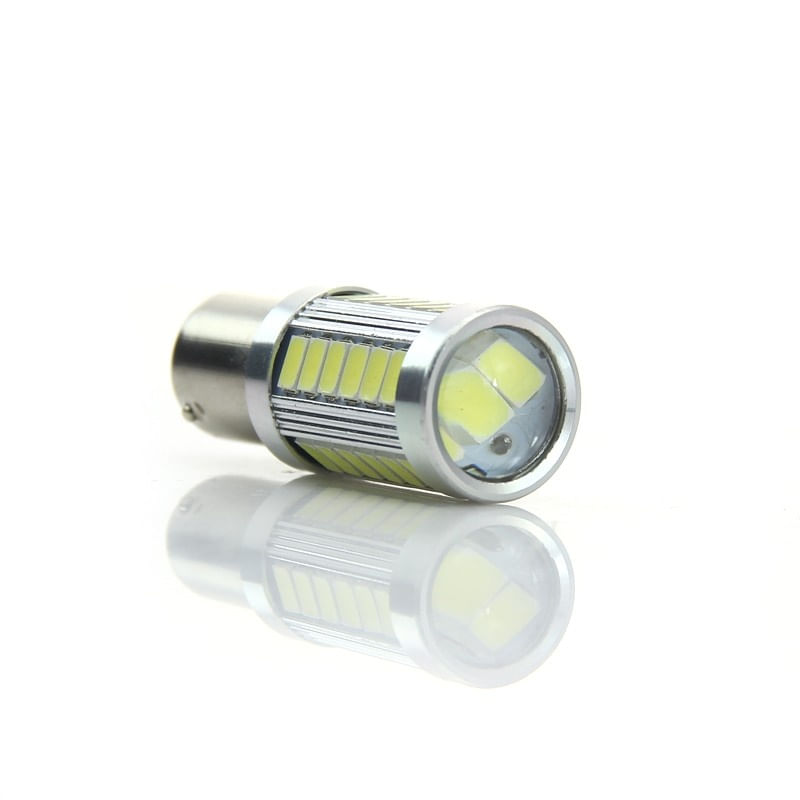 Bec Led Auto Techstar® BAY15D, 1157, Alb Rece, 6000K, 12V, 660 lm
