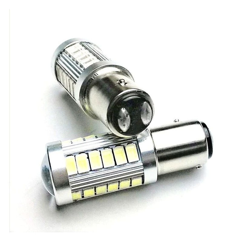 Bec Led Auto Techstar® BAY15D, 1157, Alb Rece, 6000K, 12V, 660 lm - 4 | YEO