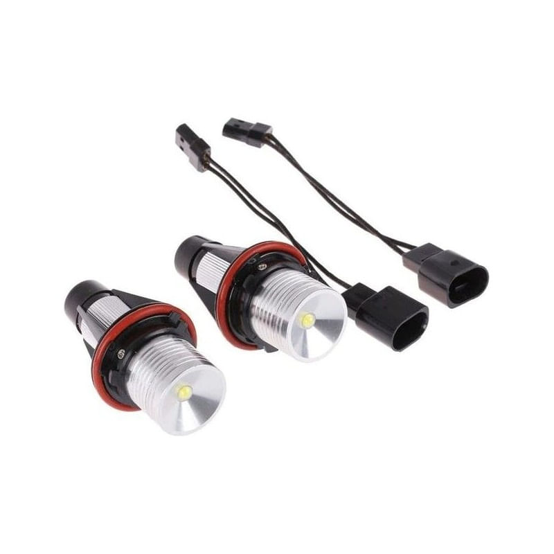 Set 2 LED-uri Marker Techstar® Angel Eyes, 5W, BMW E39,E61,E63,E65,X5, 6500K, Aluminiu - 3 | YEO