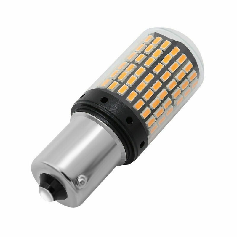 Bec Led Auto Techstar® BAU15S, PY21W, Galben, 12V, 800 lm