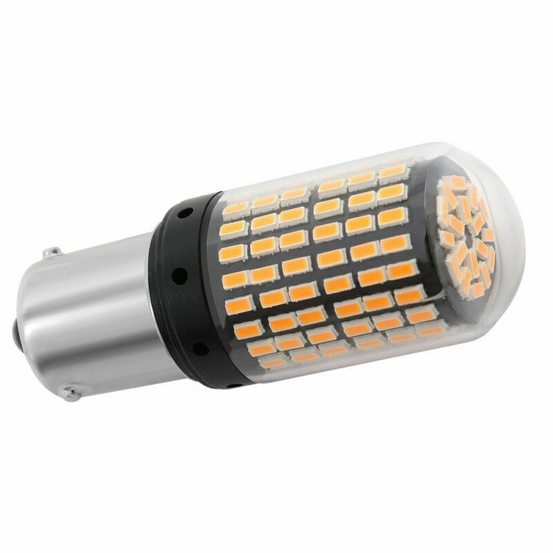 Bec Led Auto Techstar® BAU15S, PY21W, Galben, 12V, 800 lm - 3 | YEO