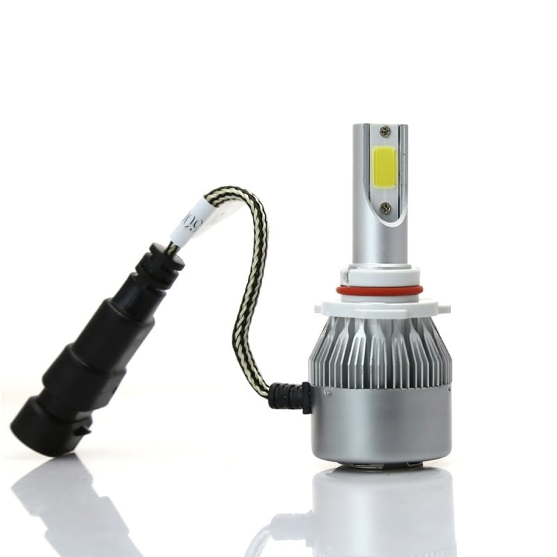 Set 2 LED-uri Auto Techstar® C6, 9005, 36w, 3800 Lumeni, 6500K, AUTO, 12-24 Volti, COB - 1 | YEO