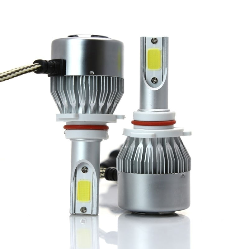 Set 2 LED-uri Auto Techstar® C6, 9005, 36w, 3800 Lumeni, 6500K, AUTO, 12-24 Volti, COB - 3 | YEO